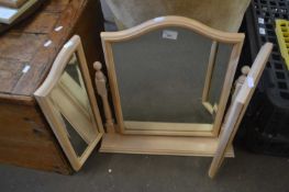 THREE FOLD DRESSING TABLE MIRROR