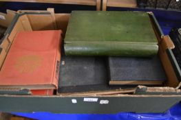 MIXED LOT OF BOOKS TO INCLUDE 'THE GARDENERS TREASURY', SCRAPBOOK AND OTHERS
