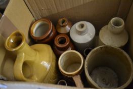 QUANTITY OF ASSORTED STONEWARE BOTTLES