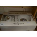 MRS TIGGYWINKLE NURSERY SET BY WEDGWOOD, CASED IN ORIGINAL PACKAGING