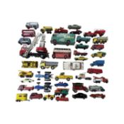 A mixed lot of various die-cast vehicles, to include Corgi, Dinky, Lesney etc