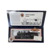 A boxed Bachmann Branch Line 00 gauge Ivatt 2-6-2 tank 1206 LMS, Unlined Black, 1206