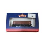 A boxed Bachmann Branch-Line 00 gauge 38-700 12 Ton Pipe Wagon BR Bauxite (Early)