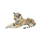 A very large plush tiger by Noveltoy. Length approximately 95cm