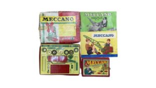 A pair of boxed vintage Meccano sets, to include: - Accessory Outfit - Outift No. 1(both
