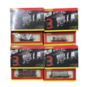 A collection of boxed Hornby 00 gauge triple-pack wagons, to include: - R6151: 3x Coke Wagons (
