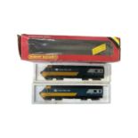 A pair of boxed Hornby 00 gauge Power/Dummy Cars - Intercity 125, 43010/43011