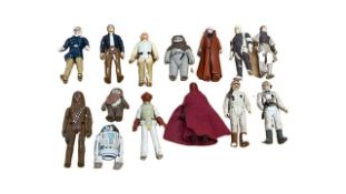 A collection of 1970/80s Star Wars Figurines by Kenner, to include:Admiral Ackbar (1982)Luke