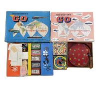 A mixed lot of vintage table-top games to include: - Go: The International Travel Game by