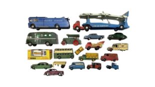 A mixed lot of die-cast Dinky and Corgi vehicles