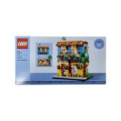A limited edition Lego Houses of the World 1, Set 40583. Given as a free promotional item for lego
