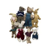 A collection of original 1990s TY Collectible toys, to include: - Copperfield the bear - Grover