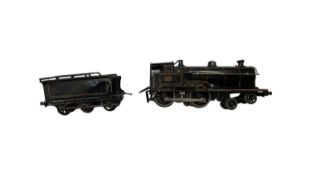 A Bassett-Lowke 0 gauge 4-4-0 George the Fifth Locomotive number 2663 and tender, in black livery