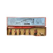 A boxed set of Britains die-cast soldiers Royal Welsh Fusiliers