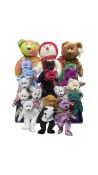 An extensive collection of TY Beanie Baby / Buddy bears (some duplicates) with tag protectors, to