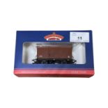 A boxed Bachmann Branch-Line 00 gauge 38-376 12T Ventilated Van BR Bauxite (Early)