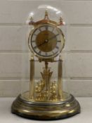 Dome topped anniversary clock