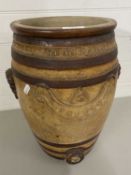 Vintage Atkins stone ware water filter