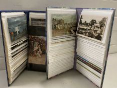 Two albums of postcards to include a range of Norwich, Yarmouth and Lowestoft interest