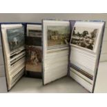 Two albums of postcards to include a range of Norwich, Yarmouth and Lowestoft interest