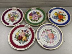 Quantity of Royal Horticultural Society collectors plates