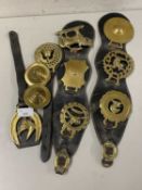 Mixed Lot: Assorted horse brasses