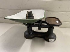 Vintage scales and weights