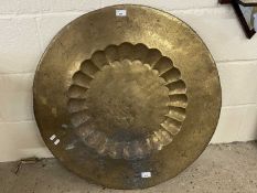 Large brass bonares tray