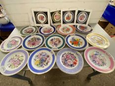 A quantity of Royal Horticultural Society collectors plates