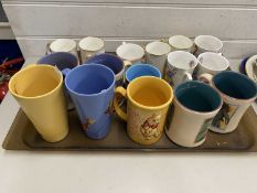 Collection of Winnie the Pooh mugs