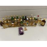 Collection of various miniature bottles of Malt Whisky to include Inchgower, Sheep Dip, Glen Turret,