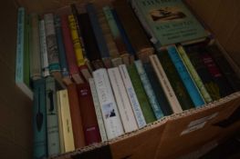 Box of assorted books to include travelling in Italy by Henry James and others