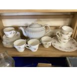 Mixed Lot: Assorted floral decorated tea wares etc