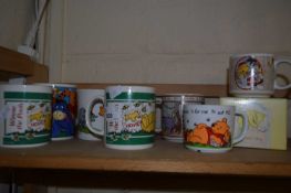 A quantity of Winnie the Pooh mugs (7)