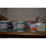 A quantity of Winnie the Pooh mugs (7)