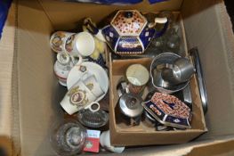 Mixed lot to include royal commemoratives, assorted ceramics and glass