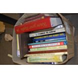 Quantity of assorted books to include household management, arts reference and others