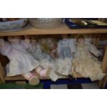 Quantity of collectors dolls