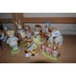 Quantity of Royal Doulton Beatrix Potter figures (9)