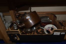 Mixed Lot: Opera glasses, a bell, nutcrackers and other items