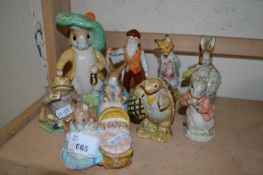 Quantity of Royal Albert Beatrix Potter figures and others