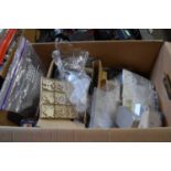 Quantity of assorted crafting supplies to include stamping, moulds and others