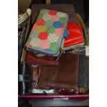 Box of assorted ladies purses and other items