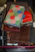 Box of assorted ladies purses and other items