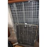 Two folding pet cages