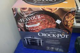 Crockpot electric slow cooker