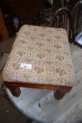 Small upholstered top stool