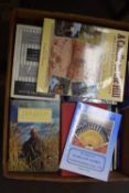 Box of assorted books to include history, nature and others