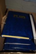 Quantity of binders to include plays international and other magazines of drama interest