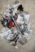 Mixed box of various Harley Davidson motorcycle parts
